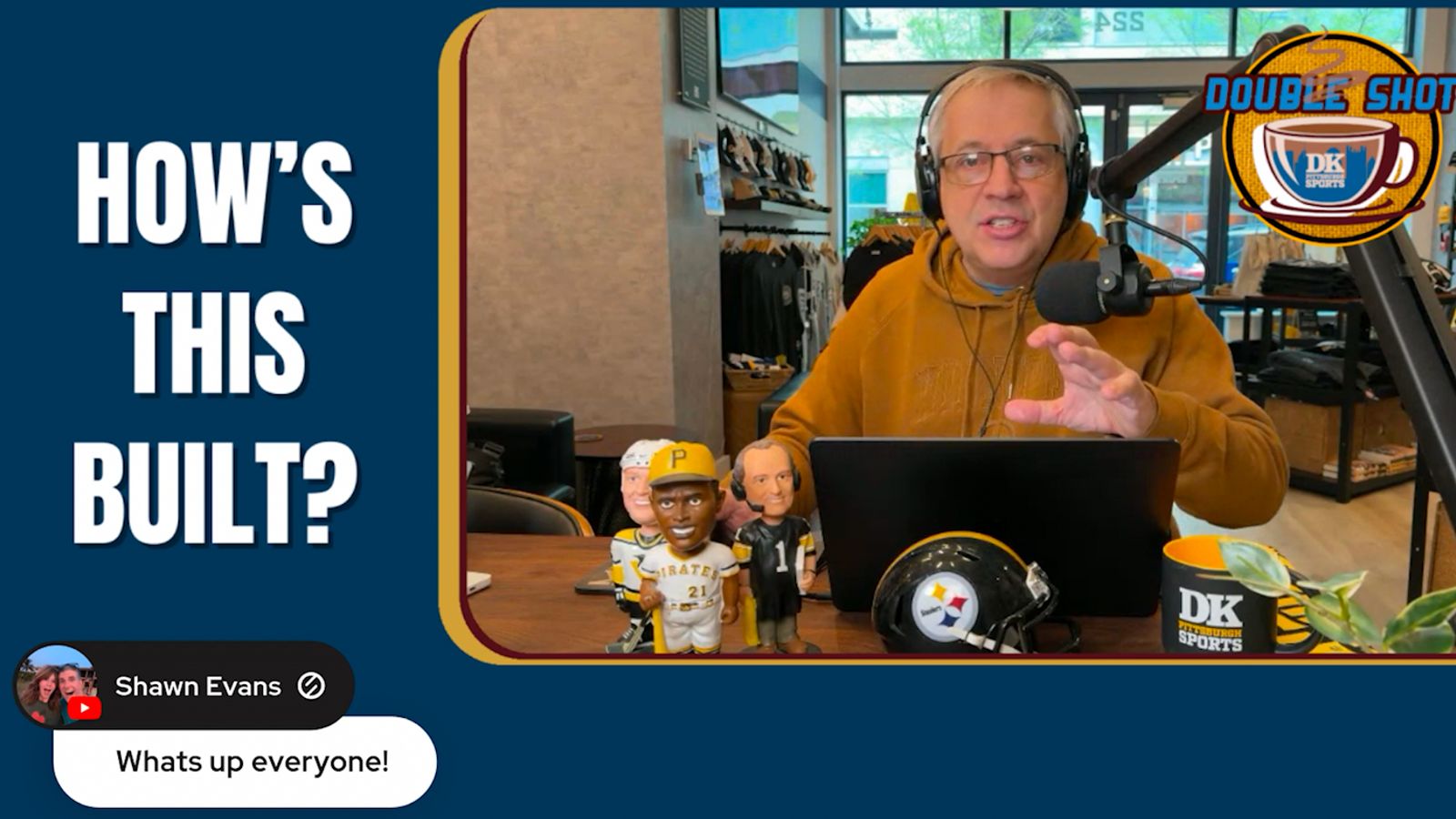 DK’s Double Shot of Steelers: How's this built? taken in Downtown (Videos)